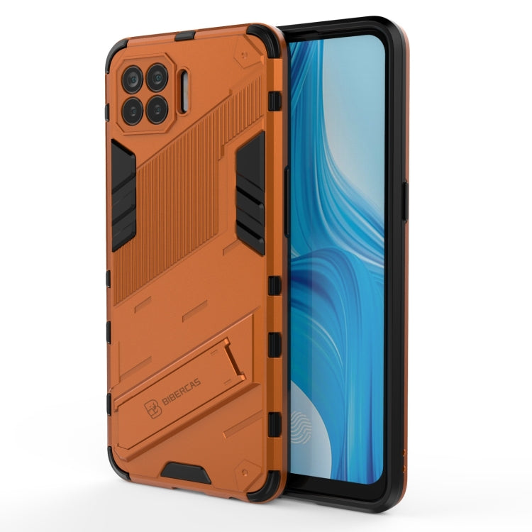 Punk Armor 2 in 1 PC + TPU Shockproof Case with Invisible Holder, For OPPO A93 5G, For OPPO A53 4G, For OPPO F17 Pro, For Realme C15, For Realme 7 Pro, For Realme 7, For OPPO Reno5 5G