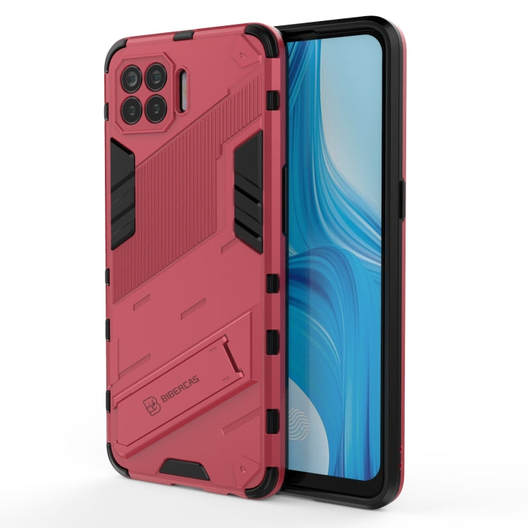 Punk Armor 2 in 1 PC + TPU Shockproof Case with Invisible Holder, For OPPO A93 5G, For OPPO A53 4G, For OPPO F17 Pro, For Realme C15, For Realme 7 Pro, For Realme 7, For OPPO Reno5 5G
