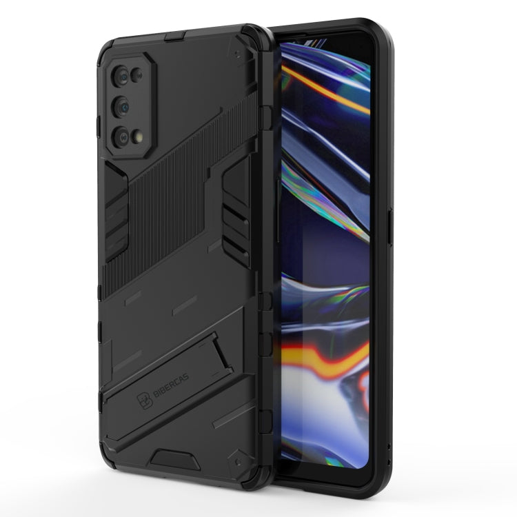Punk Armor 2 in 1 PC + TPU Shockproof Case with Invisible Holder, For OPPO A93 5G, For OPPO A53 4G, For OPPO F17 Pro, For Realme C15, For Realme 7 Pro, For Realme 7, For OPPO Reno5 5G