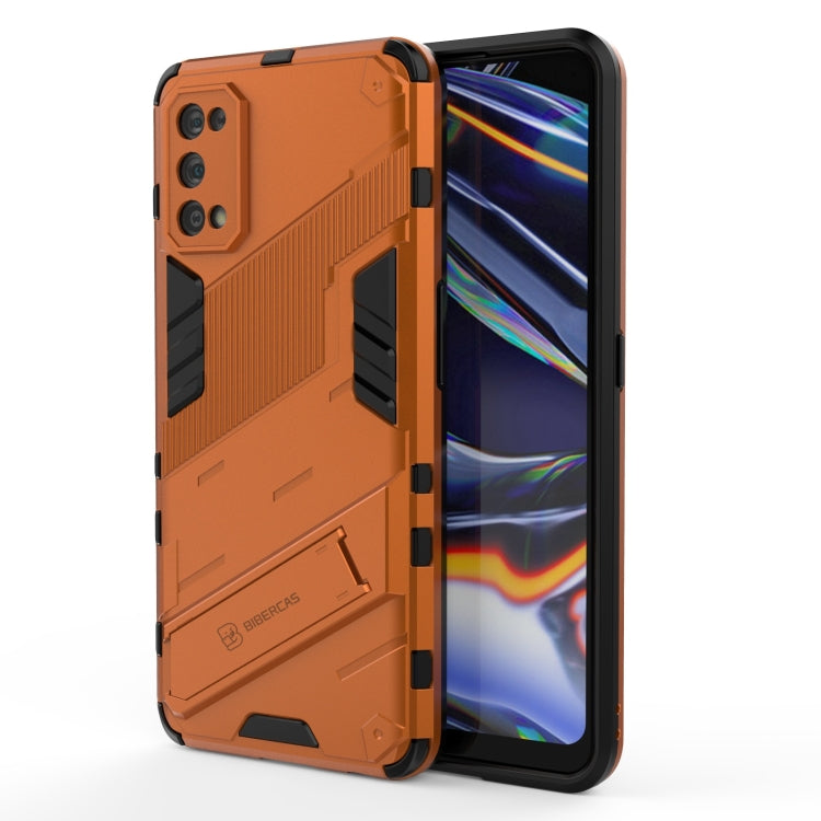 Punk Armor 2 in 1 PC + TPU Shockproof Case with Invisible Holder, For OPPO A93 5G, For OPPO A53 4G, For OPPO F17 Pro, For Realme C15, For Realme 7 Pro, For Realme 7, For OPPO Reno5 5G