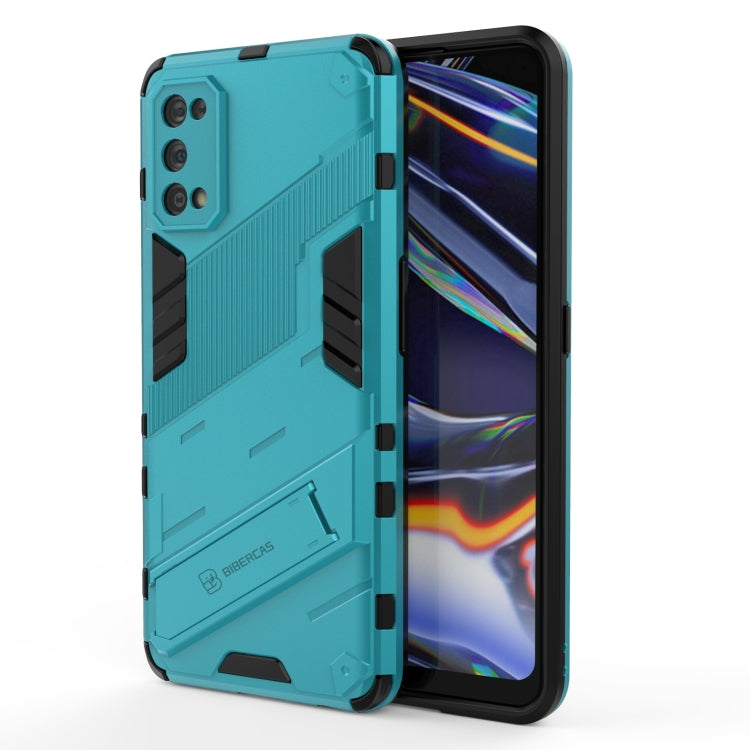 Punk Armor 2 in 1 PC + TPU Shockproof Case with Invisible Holder, For OPPO A93 5G, For OPPO A53 4G, For OPPO F17 Pro, For Realme C15, For Realme 7 Pro, For Realme 7, For OPPO Reno5 5G