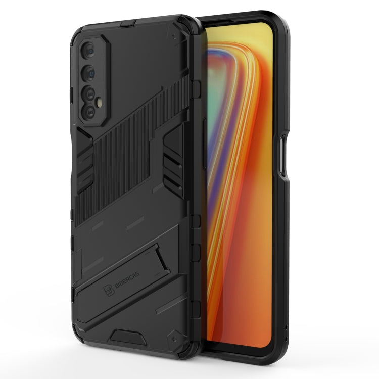 Punk Armor 2 in 1 PC + TPU Shockproof Case with Invisible Holder, For OPPO A93 5G, For OPPO A53 4G, For OPPO F17 Pro, For Realme C15, For Realme 7 Pro, For Realme 7, For OPPO Reno5 5G