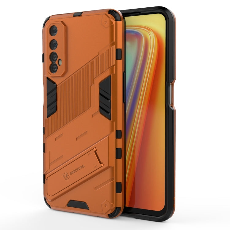 Punk Armor 2 in 1 PC + TPU Shockproof Case with Invisible Holder, For OPPO A93 5G, For OPPO A53 4G, For OPPO F17 Pro, For Realme C15, For Realme 7 Pro, For Realme 7, For OPPO Reno5 5G