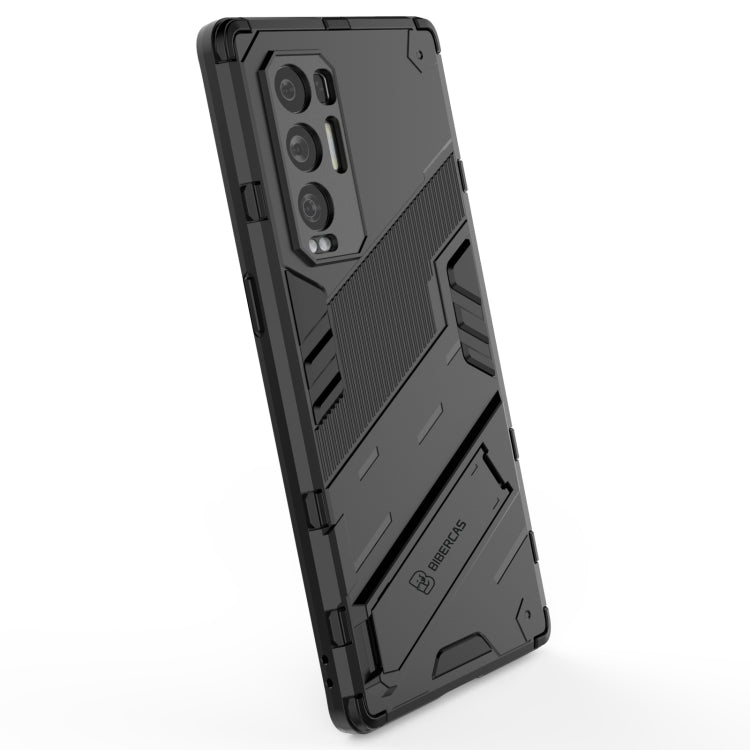 Punk Armor 2 in 1 PC + TPU Shockproof Case with Invisible Holder, For OPPO Reno5 Pro+, For Realme V15, For OPPO Realme C15, For OPPO Realme 7 Pro, For OPPO Realme 7, For OPPO Reno5 Pro, For OPPO Realme V15