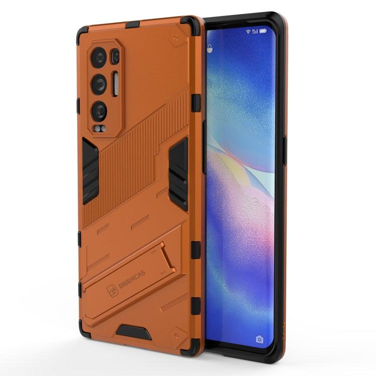 Punk Armor 2 in 1 PC + TPU Shockproof Case with Invisible Holder, For OPPO Reno5 Pro+, For Realme V15, For OPPO Realme C15, For OPPO Realme 7 Pro, For OPPO Realme 7, For OPPO Reno5 Pro, For OPPO Realme V15