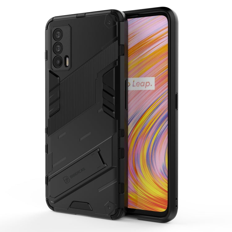 Punk Armor 2 in 1 PC + TPU Shockproof Case with Invisible Holder, For OPPO Reno5 Pro+, For Realme V15, For OPPO Realme C15, For OPPO Realme 7 Pro, For OPPO Realme 7, For OPPO Reno5 Pro, For OPPO Realme V15