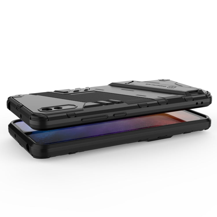 Punk Armor 2 in 1 PC + TPU Shockproof Case with Invisible Holder, For Xiaomi Redmi 9A, For Xiaomi Redmi 9, For Xiaomi Redmi Note 7, For Xiaomi Mi 10 Lite 5G, For Xiaomi Mi 10T Pro 5G, For Xiaomi Mi 11