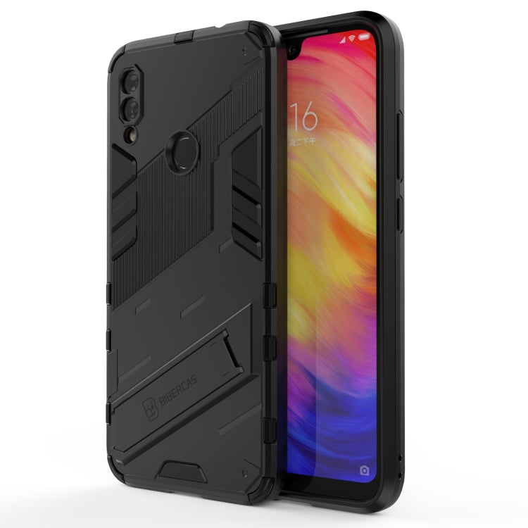 Punk Armor 2 in 1 PC + TPU Shockproof Case with Invisible Holder, For Xiaomi Redmi 9A, For Xiaomi Redmi 9, For Xiaomi Redmi Note 7, For Xiaomi Mi 10 Lite 5G, For Xiaomi Mi 10T Pro 5G, For Xiaomi Mi 11