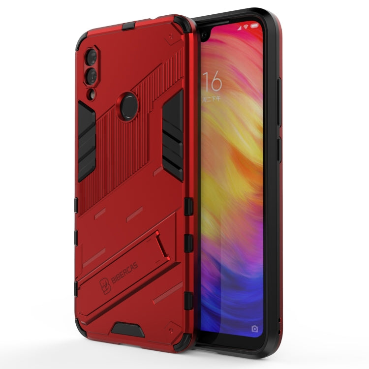 Punk Armor 2 in 1 PC + TPU Shockproof Case with Invisible Holder, For Xiaomi Redmi 9A, For Xiaomi Redmi 9, For Xiaomi Redmi Note 7, For Xiaomi Mi 10 Lite 5G, For Xiaomi Mi 10T Pro 5G, For Xiaomi Mi 11