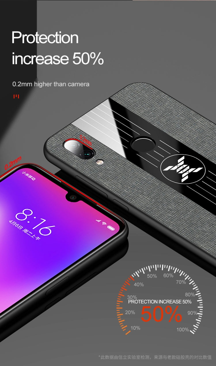 XINLI Stitching Cloth Textue Shockproof TPU Protective Case, For Xiaomi Redmi 7, For Xiaomi Mi 9T / Redmi K20, For Xiaomi Redmi Note 7, For Xiaomi Redmi Note 5, For Xiaomi Redmi 5 Plus, For Xiaomi Redmi Note 8, For Xiaomi Mi 8, For Xiaomi Mi 9         ...