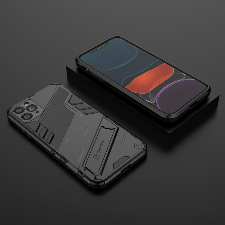Punk Armor 2 in 1 PC + TPU Shockproof Case with Invisible Holder, For iPhone 11 Pro Max, For iPhone X / XS, For iPhone XR, For iPhone XS Max, For iPhone 6 & 6s, For iPhone 6 Plus & 6s  Plus