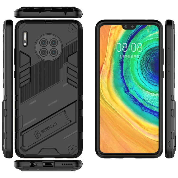 Punk Armor 2 in 1 PC + TPU Shockproof Case with Invisible Holder, For Huawei Mate 30, For Huawei Mate 30 Pro, For Huawei Mate 40 Pro, For Huawei Nova 8, For Honor V40, For Huawei Mate 40