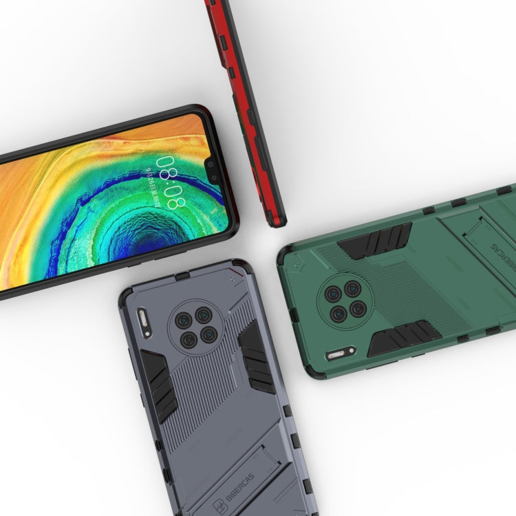Punk Armor 2 in 1 PC + TPU Shockproof Case with Invisible Holder, For Huawei Mate 30, For Huawei Mate 30 Pro, For Huawei Mate 40 Pro, For Huawei Nova 8, For Honor V40, For Huawei Mate 40