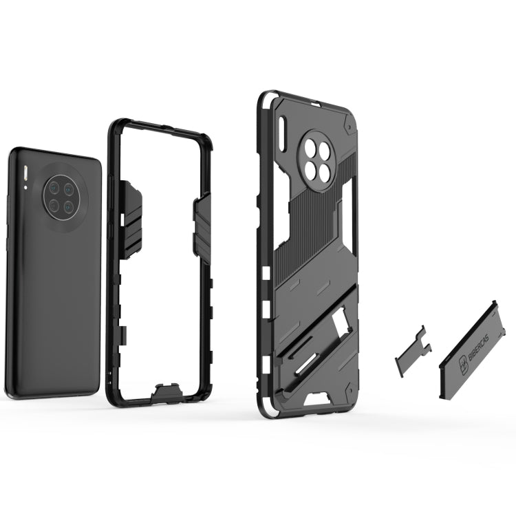 Punk Armor 2 in 1 PC + TPU Shockproof Case with Invisible Holder, For Huawei Mate 30, For Huawei Mate 30 Pro, For Huawei Mate 40 Pro, For Huawei Nova 8, For Honor V40, For Huawei Mate 40