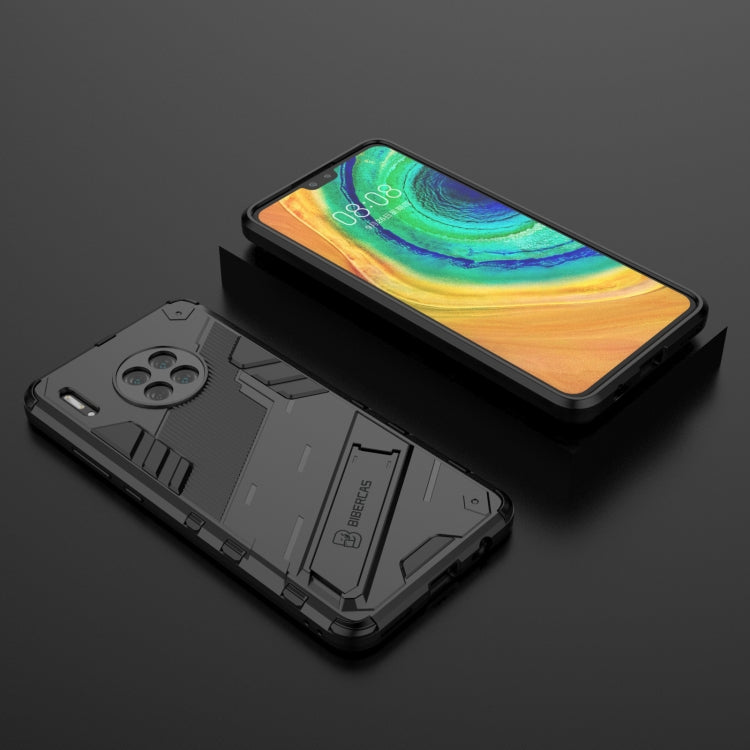 Punk Armor 2 in 1 PC + TPU Shockproof Case with Invisible Holder, For Huawei Mate 30, For Huawei Mate 30 Pro, For Huawei Mate 40 Pro, For Huawei Nova 8, For Honor V40, For Huawei Mate 40