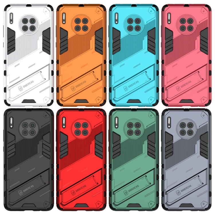 Punk Armor 2 in 1 PC + TPU Shockproof Case with Invisible Holder, For Huawei Mate 30, For Huawei Mate 30 Pro, For Huawei Mate 40 Pro, For Huawei Nova 8, For Honor V40, For Huawei Mate 40