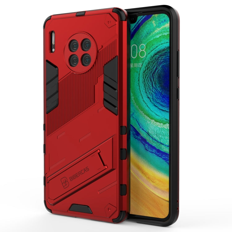Punk Armor 2 in 1 PC + TPU Shockproof Case with Invisible Holder, For Huawei Mate 30, For Huawei Mate 30 Pro, For Huawei Mate 40 Pro, For Huawei Nova 8, For Honor V40, For Huawei Mate 40