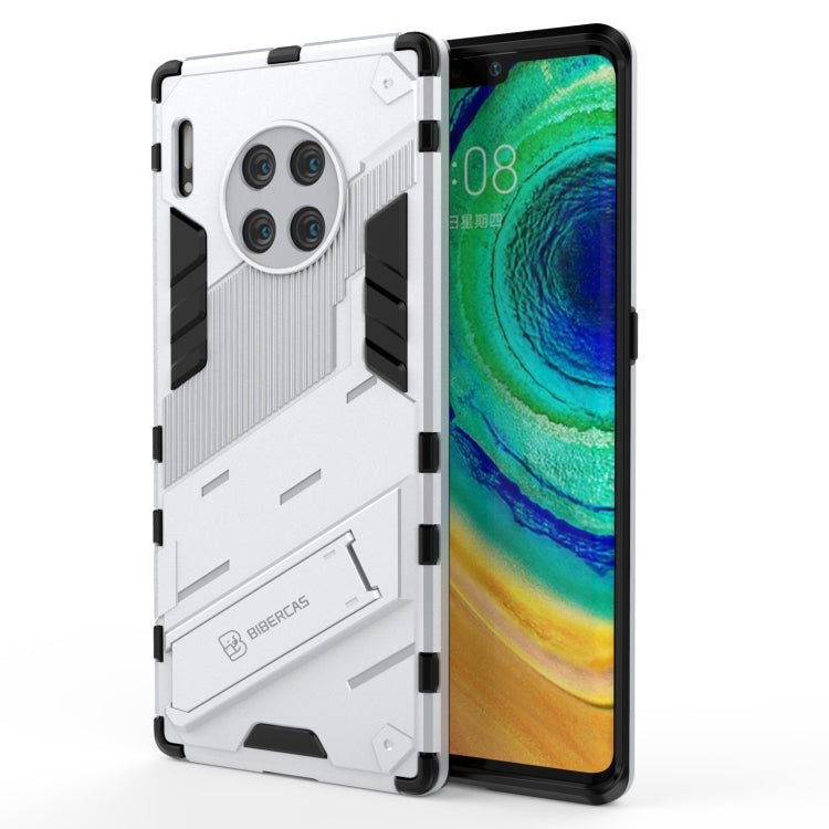 Punk Armor 2 in 1 PC + TPU Shockproof Case with Invisible Holder, For Huawei Mate 30, For Huawei Mate 30 Pro, For Huawei Mate 40 Pro, For Huawei Nova 8, For Honor V40, For Huawei Mate 40