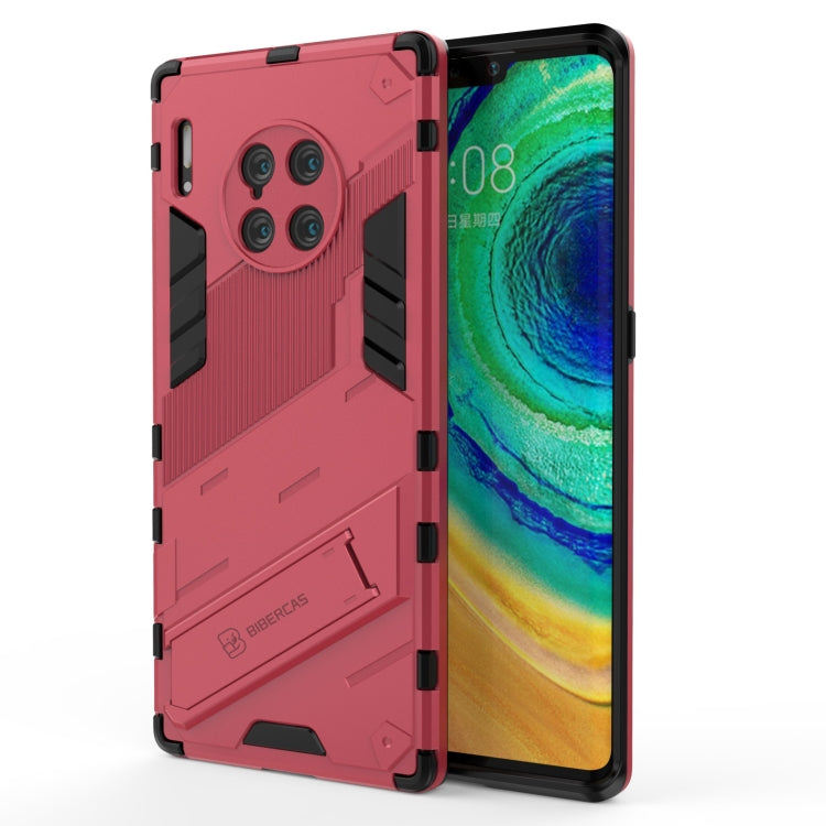 Punk Armor 2 in 1 PC + TPU Shockproof Case with Invisible Holder, For Huawei Mate 30, For Huawei Mate 30 Pro, For Huawei Mate 40 Pro, For Huawei Nova 8, For Honor V40, For Huawei Mate 40