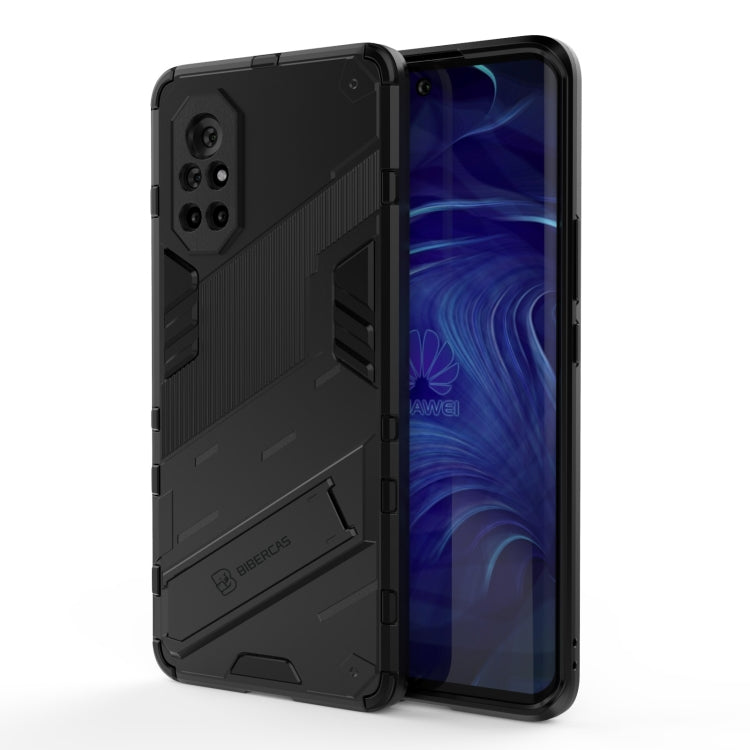 Punk Armor 2 in 1 PC + TPU Shockproof Case with Invisible Holder, For Huawei Mate 30, For Huawei Mate 30 Pro, For Huawei Mate 40, For Huawei Mate 40 Pro, For Huawei Nova 8, For Honor V40