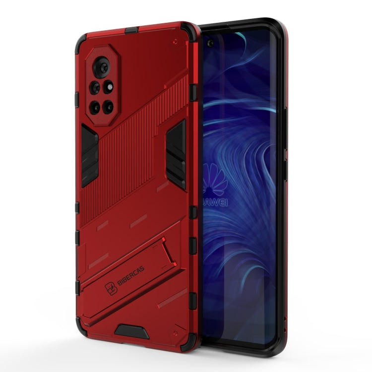 Punk Armor 2 in 1 PC + TPU Shockproof Case with Invisible Holder, For Huawei Mate 30, For Huawei Mate 30 Pro, For Huawei Mate 40, For Huawei Mate 40 Pro, For Huawei Nova 8, For Honor V40
