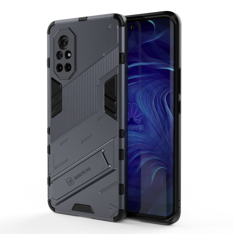 Punk Armor 2 in 1 PC + TPU Shockproof Case with Invisible Holder, For Huawei Mate 30, For Huawei Mate 30 Pro, For Huawei Mate 40, For Huawei Mate 40 Pro, For Huawei Nova 8, For Honor V40