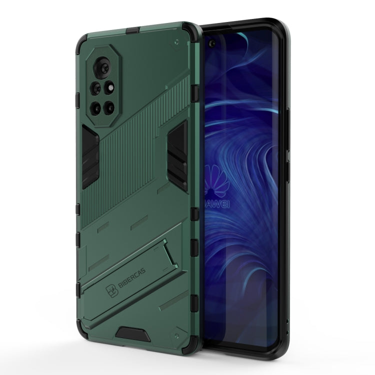 Punk Armor 2 in 1 PC + TPU Shockproof Case with Invisible Holder, For Huawei Mate 30, For Huawei Mate 30 Pro, For Huawei Mate 40, For Huawei Mate 40 Pro, For Huawei Nova 8, For Honor V40