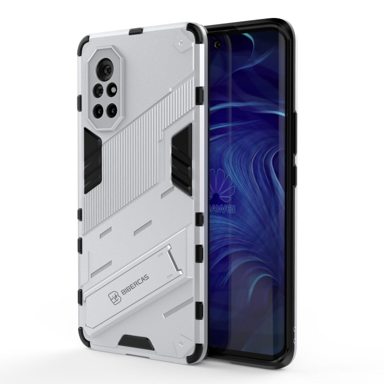 Punk Armor 2 in 1 PC + TPU Shockproof Case with Invisible Holder, For Huawei Mate 30, For Huawei Mate 30 Pro, For Huawei Mate 40, For Huawei Mate 40 Pro, For Huawei Nova 8, For Honor V40