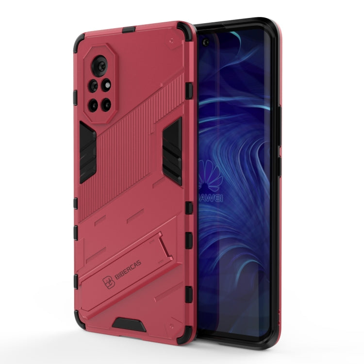 Punk Armor 2 in 1 PC + TPU Shockproof Case with Invisible Holder, For Huawei Mate 30, For Huawei Mate 30 Pro, For Huawei Mate 40, For Huawei Mate 40 Pro, For Huawei Nova 8, For Honor V40