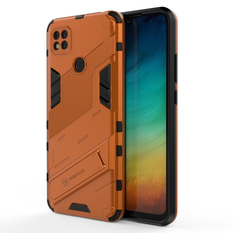 Punk Armor 2 in 1 PC + TPU Shockproof Case with Invisible Holder, For Xiaomi Redmi K30 Pro, For Xiaomi Redmi Note 9 4G, For Xiaomi Redmi 9C, For Xiaomi Redmi K40 / K40 Pro, For Xiaomi Redmi K30, For Xiaomi Redmi Note 9 5G