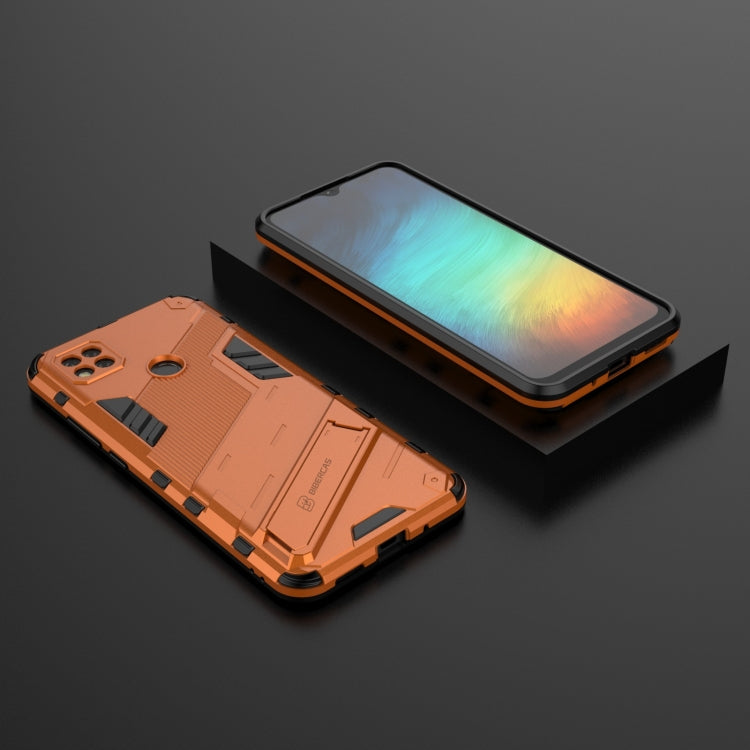 Punk Armor 2 in 1 PC + TPU Shockproof Case with Invisible Holder, For Xiaomi Redmi 9C, For Xiaomi Redmi K40 / K40 Pro