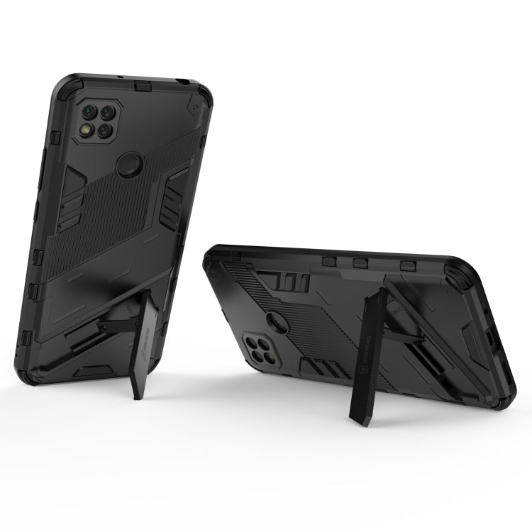 Punk Armor 2 in 1 PC + TPU Shockproof Case with Invisible Holder, For Xiaomi Redmi 9C, For Xiaomi Redmi K40 / K40 Pro