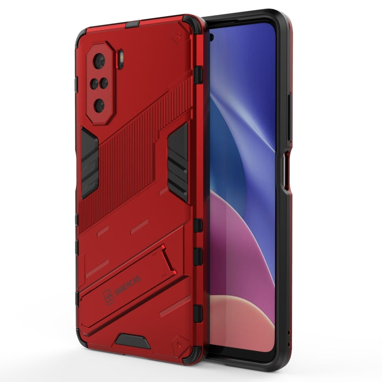 Punk Armor 2 in 1 PC + TPU Shockproof Case with Invisible Holder, For Xiaomi Redmi K40 / K40 Pro, For Xiaomi Redmi K30