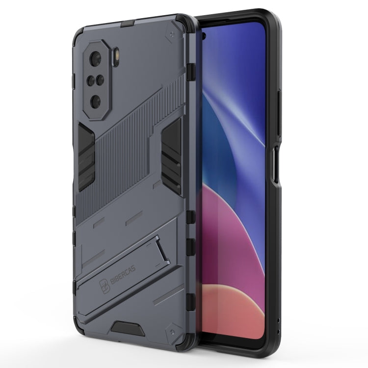 Punk Armor 2 in 1 PC + TPU Shockproof Case with Invisible Holder, For Xiaomi Redmi K40 / K40 Pro, For Xiaomi Redmi K30