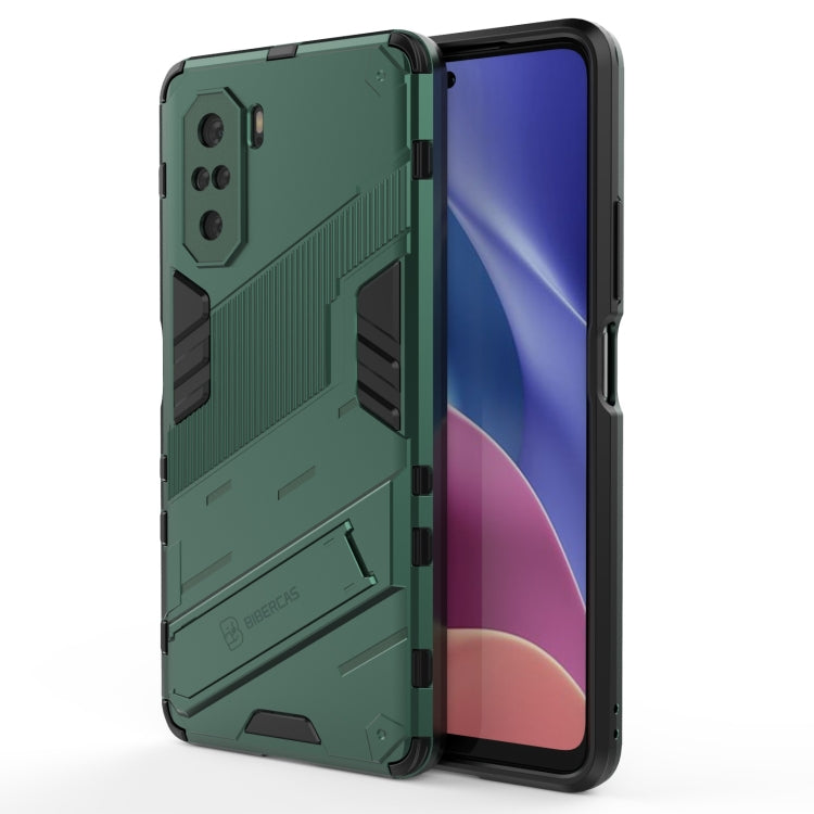 Punk Armor 2 in 1 PC + TPU Shockproof Case with Invisible Holder, For Xiaomi Redmi K40 / K40 Pro, For Xiaomi Redmi K30
