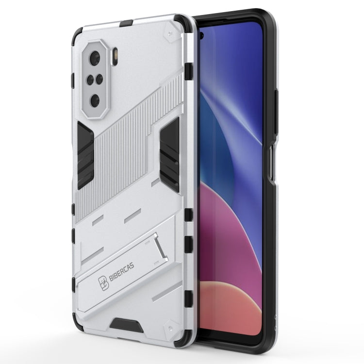 Punk Armor 2 in 1 PC + TPU Shockproof Case with Invisible Holder, For Xiaomi Redmi K40 / K40 Pro, For Xiaomi Redmi K30