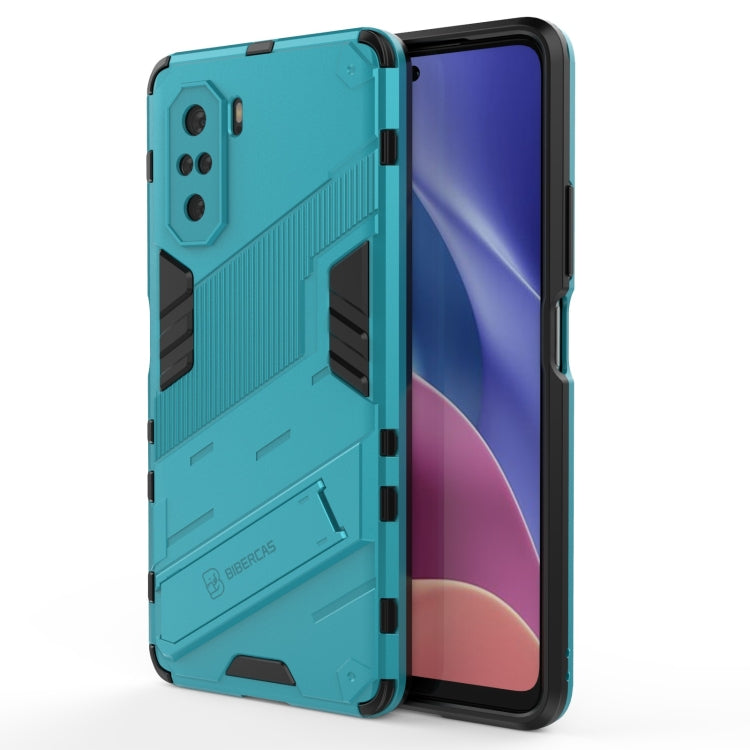 Punk Armor 2 in 1 PC + TPU Shockproof Case with Invisible Holder, For Xiaomi Redmi K40 / K40 Pro, For Xiaomi Redmi K30