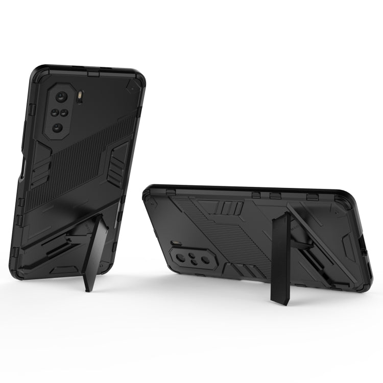 Punk Armor 2 in 1 PC + TPU Shockproof Case with Invisible Holder, For Xiaomi Redmi K40 / K40 Pro, For Xiaomi Redmi K30