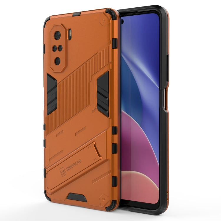 Punk Armor 2 in 1 PC + TPU Shockproof Case with Invisible Holder, For Xiaomi Redmi K40 / K40 Pro, For Xiaomi Redmi K30