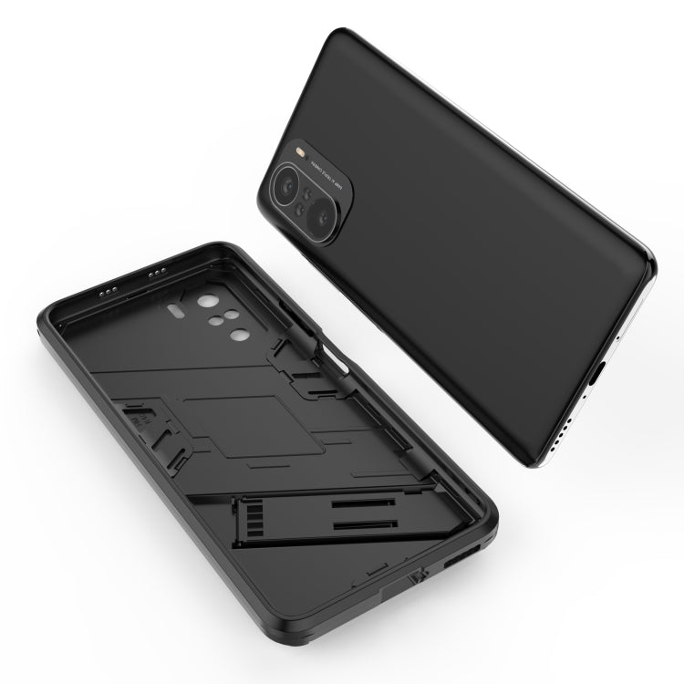 Punk Armor 2 in 1 PC + TPU Shockproof Case with Invisible Holder, For Xiaomi Redmi K40 / K40 Pro, For Xiaomi Redmi K30