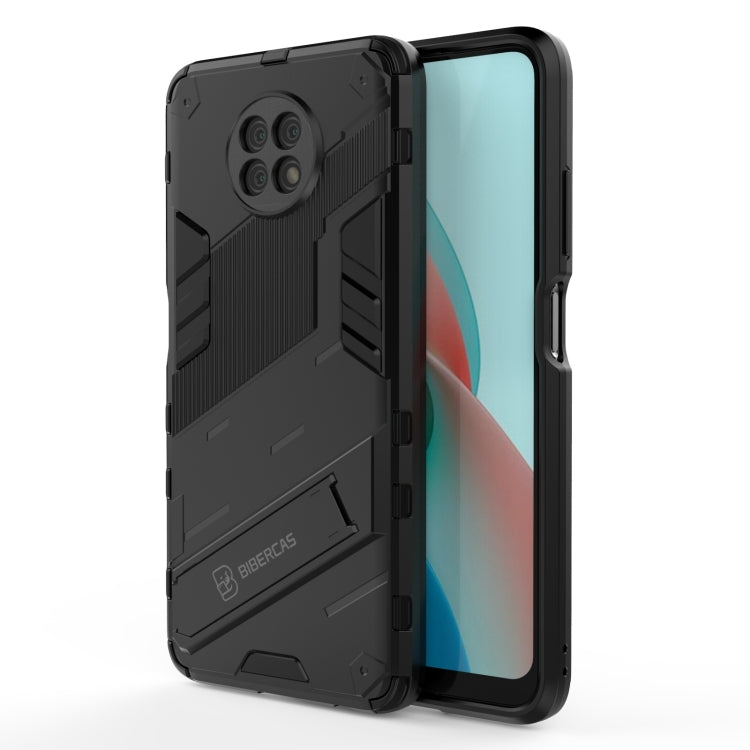 Punk Armor 2 in 1 PC + TPU Shockproof Case with Invisible Holder, For Xiaomi Redmi Note 9 5G, For Xiaomi Redmi Note 9 Pro Max, For Xiaomi Poco M3, For Xiaomi Redmi Note 9 4G, For Xiaomi Redmi K30 Pro, For Xiaomi Redmi 9C