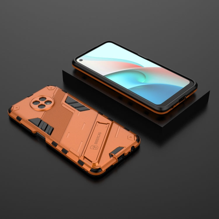 Punk Armor 2 in 1 PC + TPU Shockproof Case with Invisible Holder, For Xiaomi Redmi Note 9 5G, For Xiaomi Redmi Note 9 Pro Max, For Xiaomi Poco M3, For Xiaomi Redmi Note 9 4G, For Xiaomi Redmi K30 Pro, For Xiaomi Redmi 9C