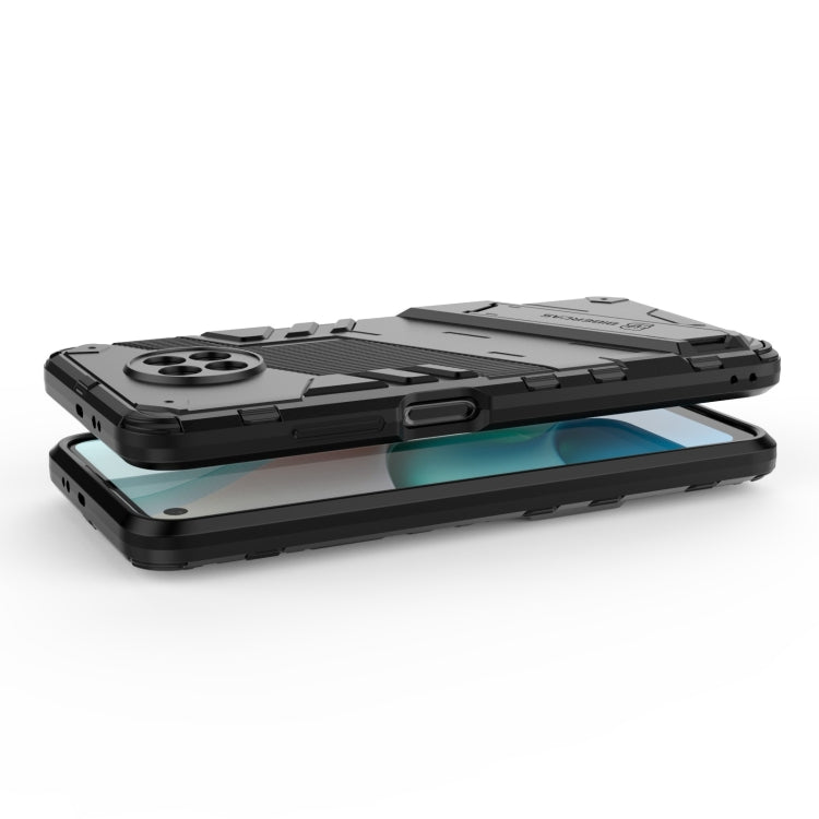 Punk Armor 2 in 1 PC + TPU Shockproof Case with Invisible Holder, For Xiaomi Redmi Note 9 5G, For Xiaomi Redmi Note 9 Pro Max, For Xiaomi Poco M3, For Xiaomi Redmi Note 9 4G, For Xiaomi Redmi K30 Pro, For Xiaomi Redmi 9C