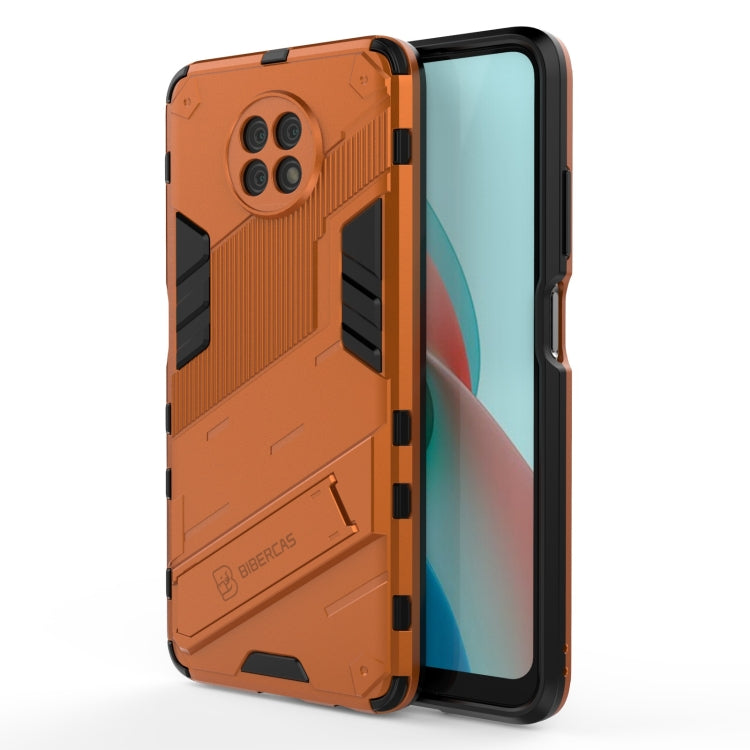 Punk Armor 2 in 1 PC + TPU Shockproof Case with Invisible Holder, For Xiaomi Redmi Note 9 5G, For Xiaomi Redmi Note 9 Pro Max, For Xiaomi Poco M3, For Xiaomi Redmi Note 9 4G, For Xiaomi Redmi K30 Pro, For Xiaomi Redmi 9C