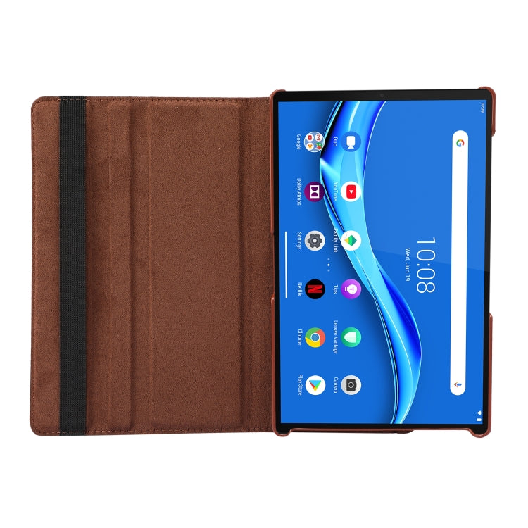 For Lenovo Tab M10 Plus 10.3 360 Degree Rotation Litchi Texture Flip Leather Case with Holder, For Lenovo Tab M10 Plus 10.3
