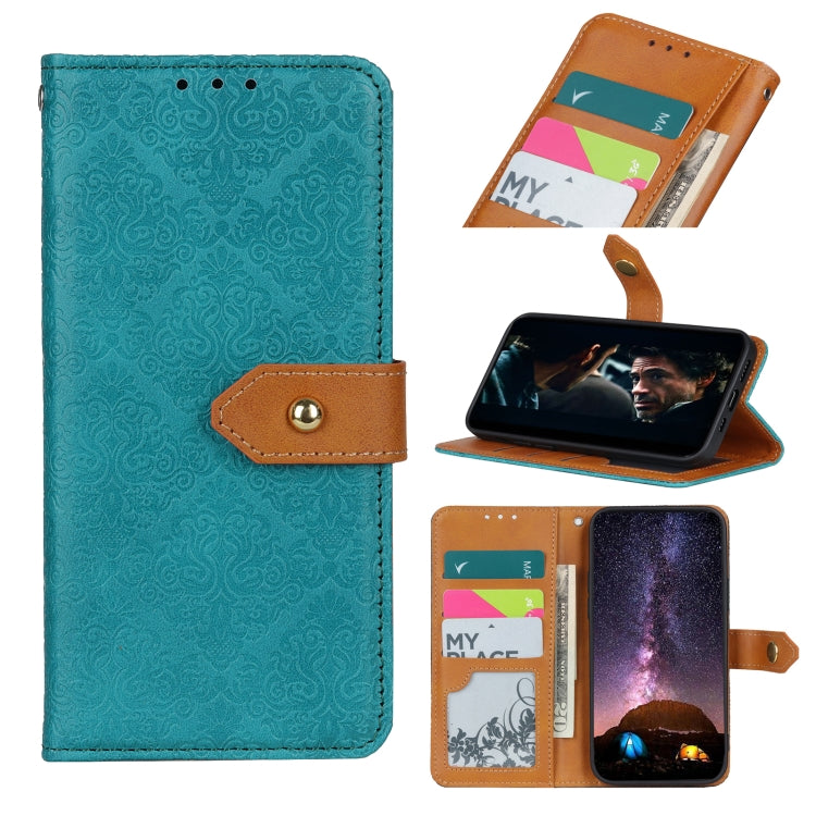 European Floral Embossed Copper Buckle Horizontal Flip PU Leather Case with Holder & Card Slots & Wallet & Photo Frame, For OPPO Find X3 / X3 Pro, For Sony Xperia Ace II, For Samsung Galaxy A02s (US Version), For Xiaomi Redmi Note 10 4G / Note 10S     ...