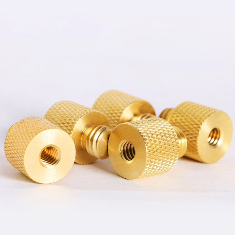 BEXIN LS082 2 PCS 3/8 inch Female Thread to 1/4 inch Male Conversion Screws, LS082