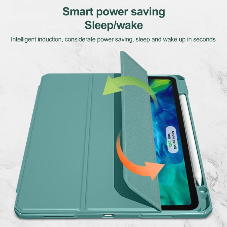 Mutural Pinyue Series PC + TPU Horizontal Flip Leather Case with Holder & Pen Slot & Sleep / Wake-up Function, For iPad Pro 11 (2021) / (2020), For iPad Pro 12.9 2022 / 2021 / 2020, For iPad Pro 11 (2021), For iPad Pro 12.9 2022 / 2021