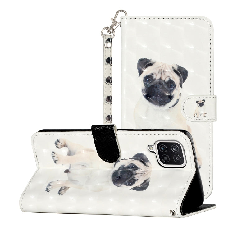 3D Pattern Horizontal Flip Leather Case with Holder & Card Slots & Wallet, For Samsung Galaxy A02s, For Samsung Galaxy A12, For Samsung Galaxy M31