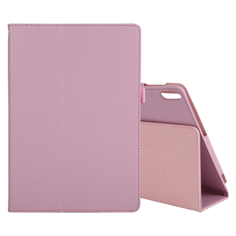 Litchi Texture Solid Color Horizontal Flip Leather Case with Holder & Pen Slot, For Lenovo Tab 4 10 Plus (TB-X704) / Tab 4 10 (TB-X304)